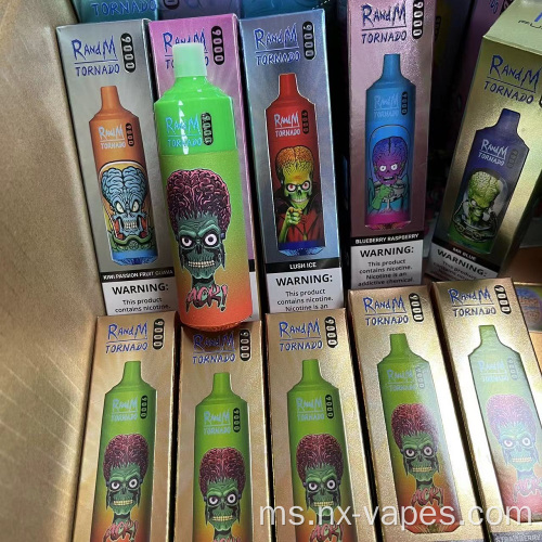 R & M Tornado 9000 Puffs Vape Vape Borong